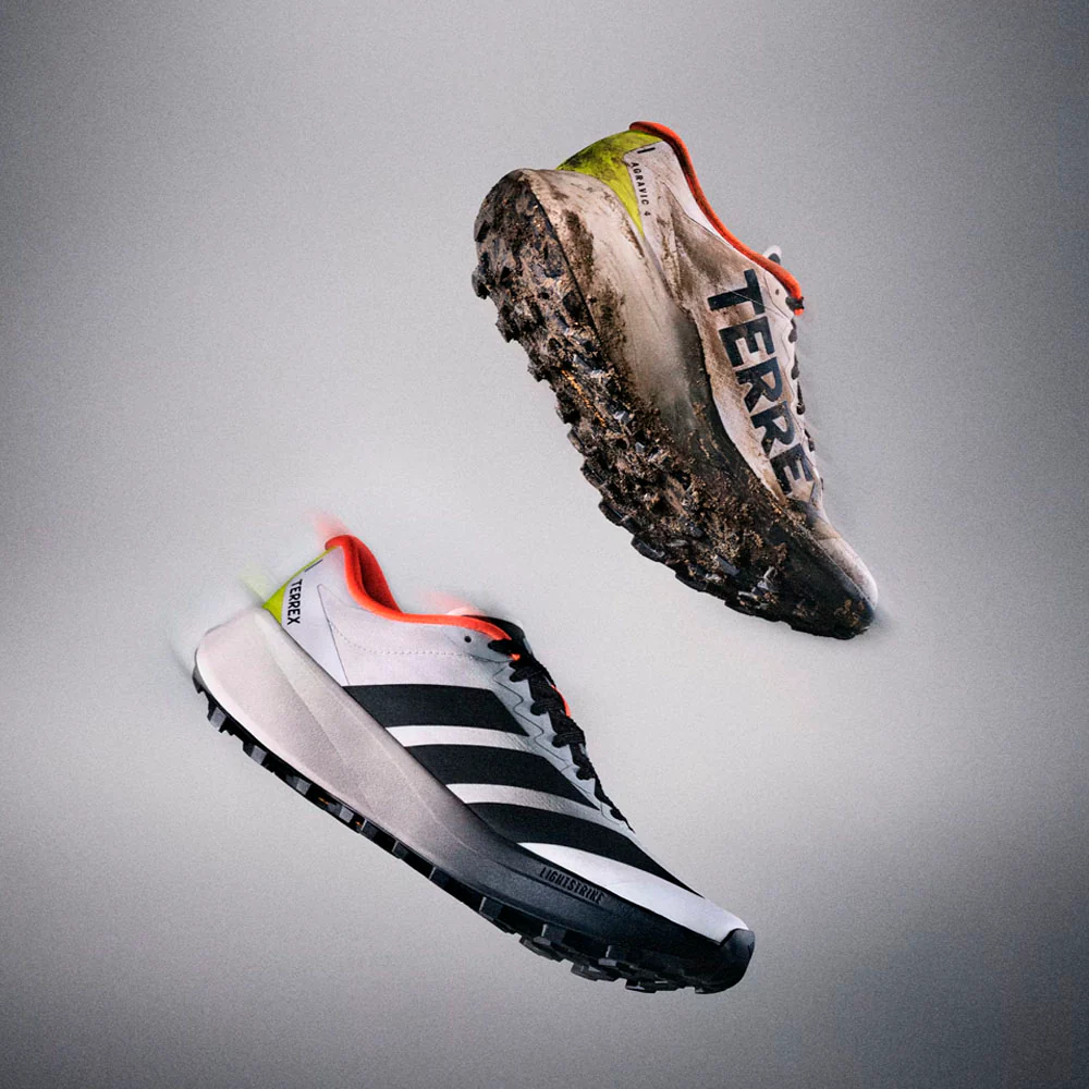ZAPATILLAS ADIDAS TERREX AGRAVIC 4 - Cloud White / Core Black / Semi Impact Orange - Image 10