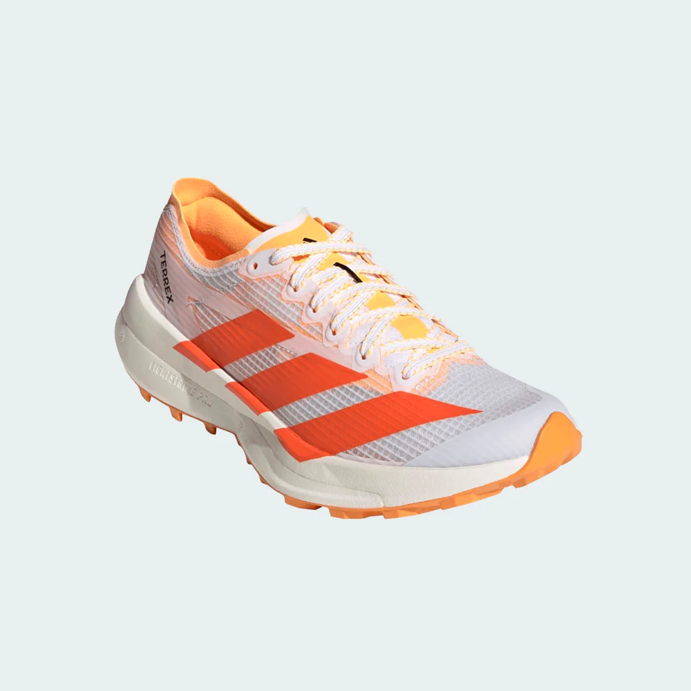 ZAPATILLAS ADIDAS TERREX AGRAVIC SPEED 2 MUJER - White / Core Black / Semi Impact Orange - Image 2