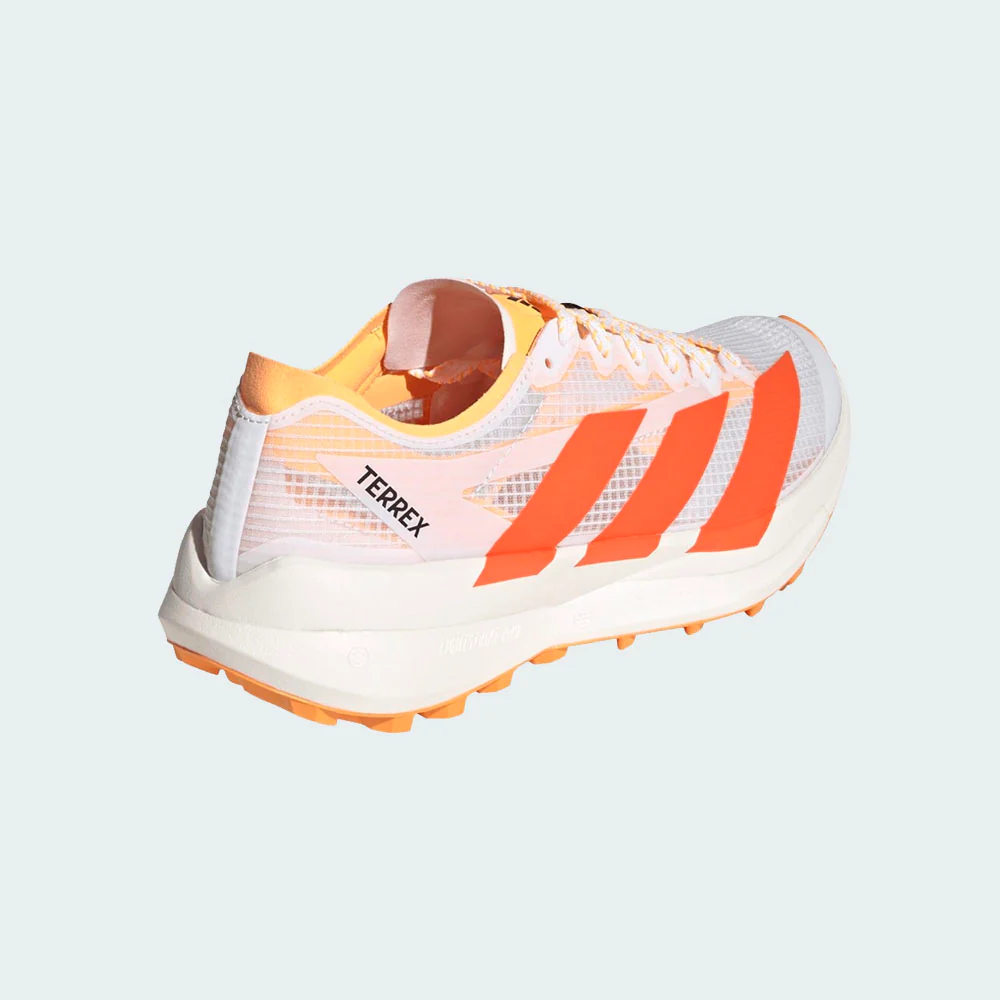 ZAPATILLAS ADIDAS TERREX AGRAVIC SPEED 2 MUJER - White / Core Black / Semi Impact Orange - Image 7
