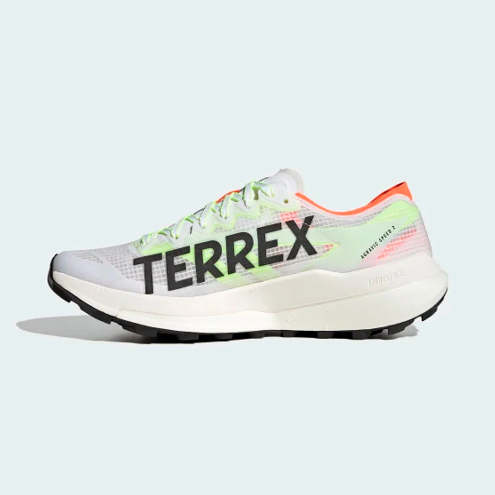 ZAPATILLAS ADIDAS TERREX AGRAVIC SPEED 2 - White / Core Black / Semi Impact Orange - Image 8