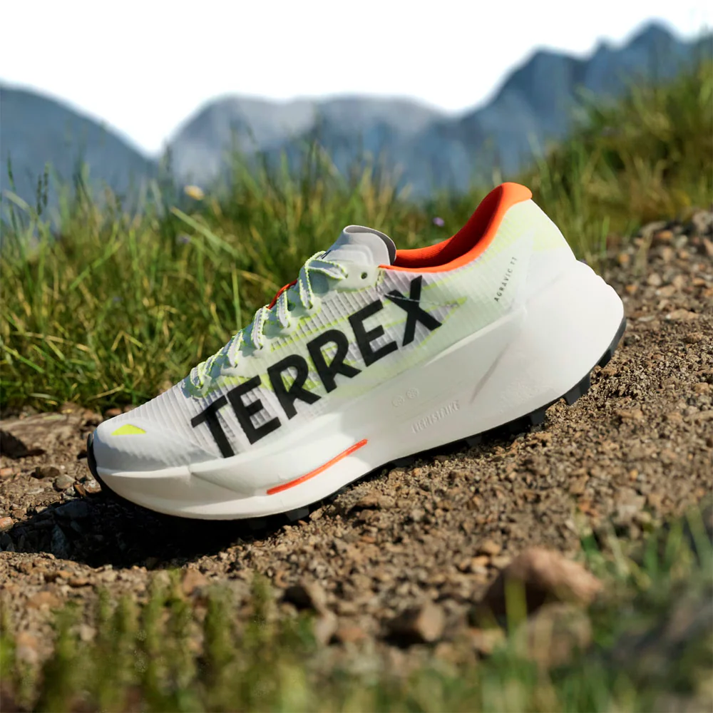 ZAPATILLAS ADIDAS TERREX AGRAVIC TT MUJER - Cloud White / Core Black / Impact Orange - Image 10