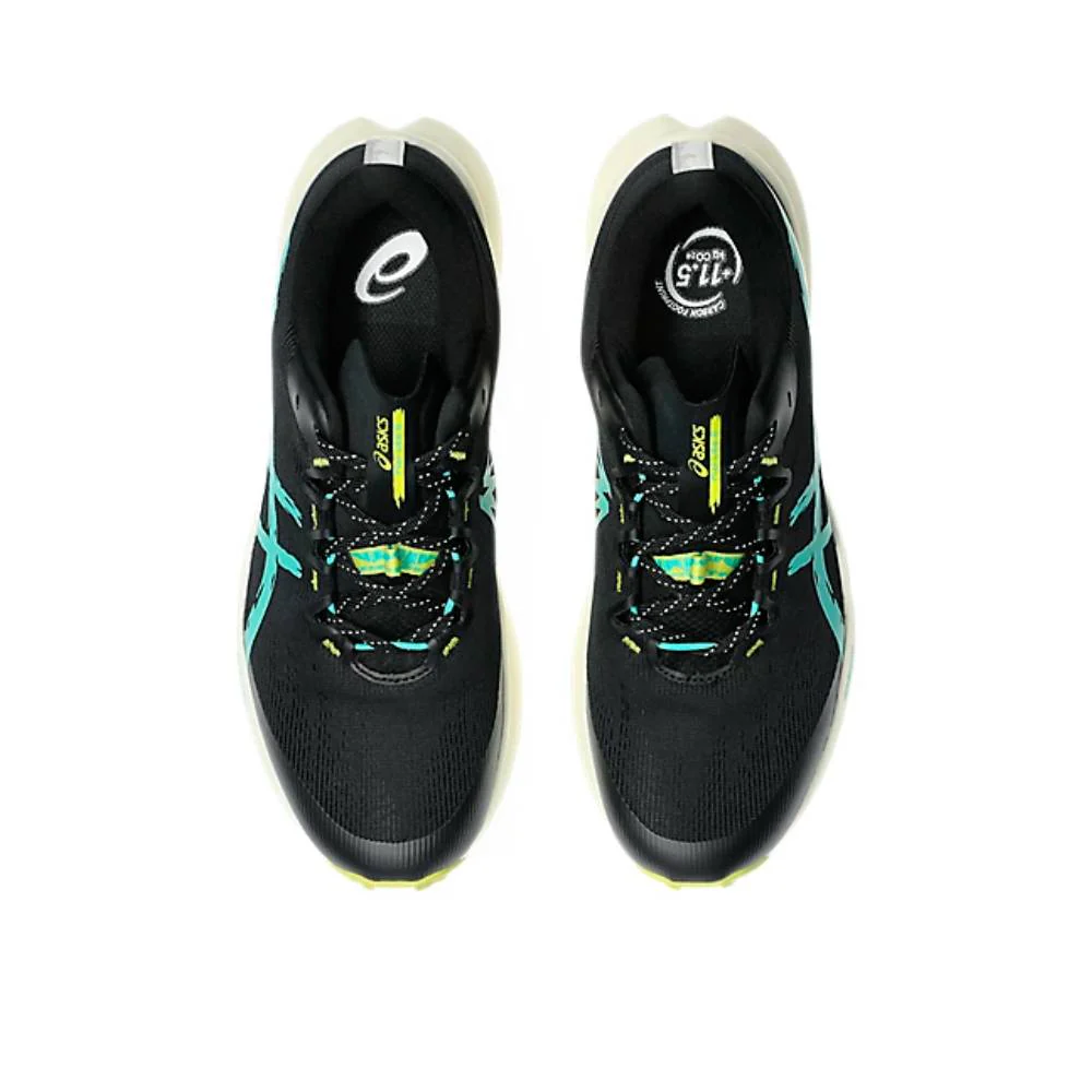 ZAPATILLAS ASICS FUJI LITE 6 - Black / Aurora Green - Image 6