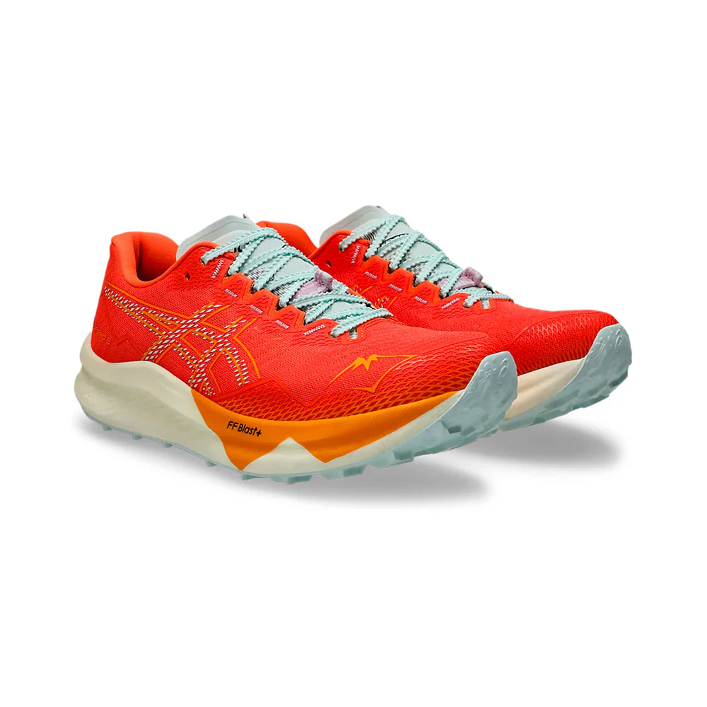 ZAPATILLAS ASICS FUJISPEED 3 - Nova Orange / Pure Aqua - Image 2