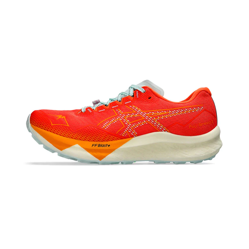 ZAPATILLAS ASICS FUJISPEED 3 - Nova Orange / Pure Aqua - Image 3