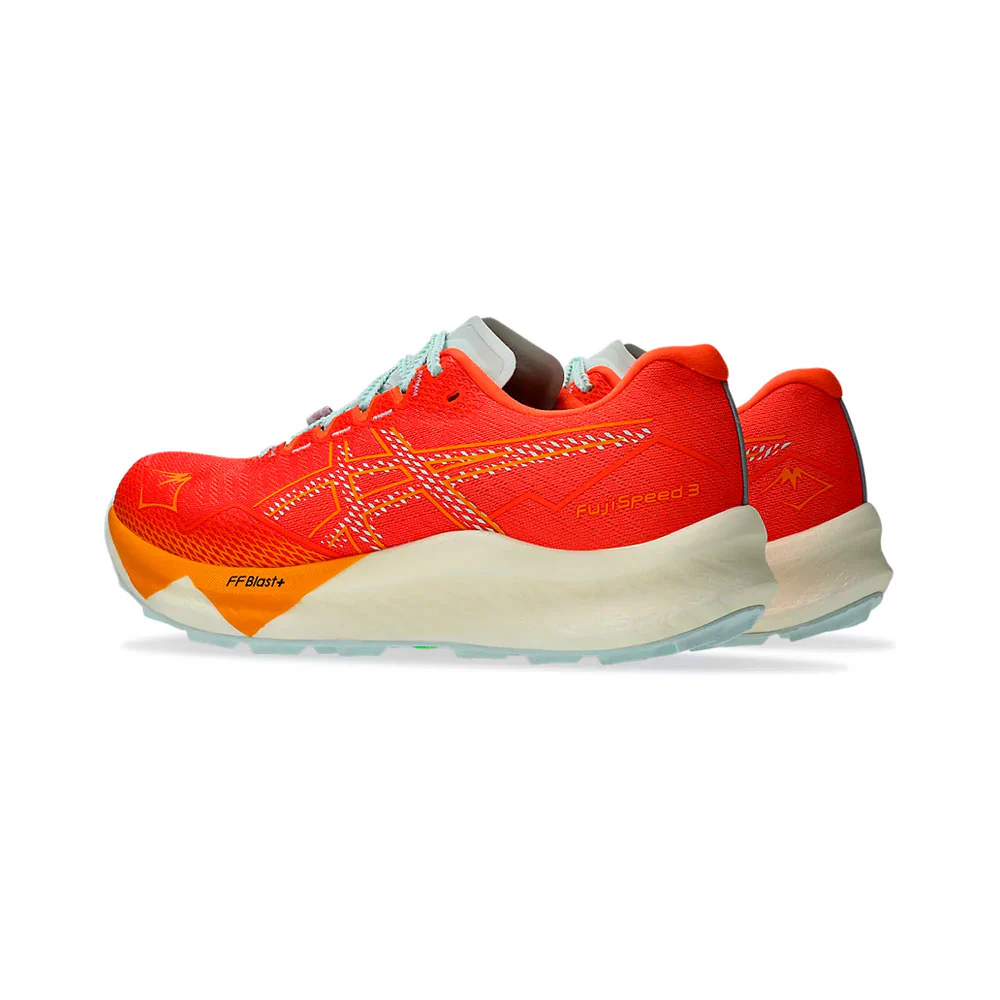 ZAPATILLAS ASICS FUJISPEED 3 - Nova Orange / Pure Aqua - Image 8