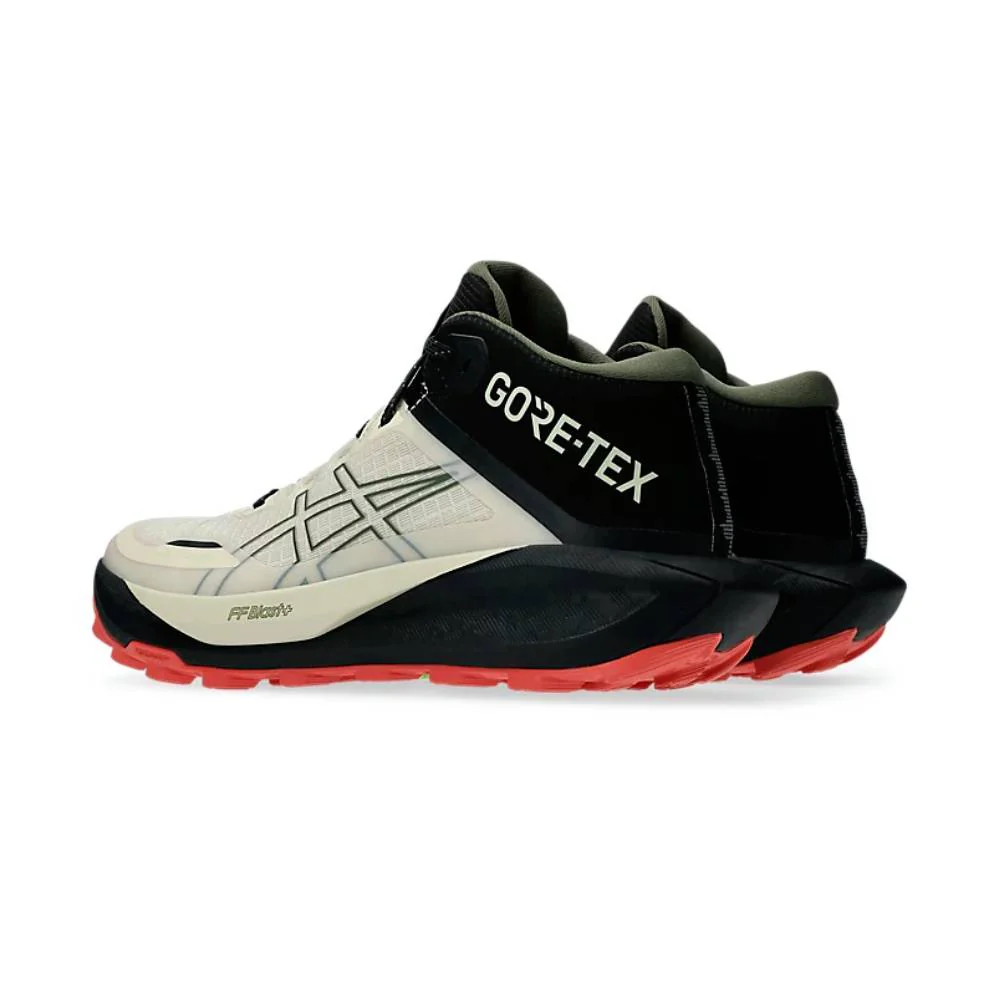ZAPATILLAS ASICS GEL TRABUCO MT GTX MUJER - Vanilla / Mantle Green - Image 6