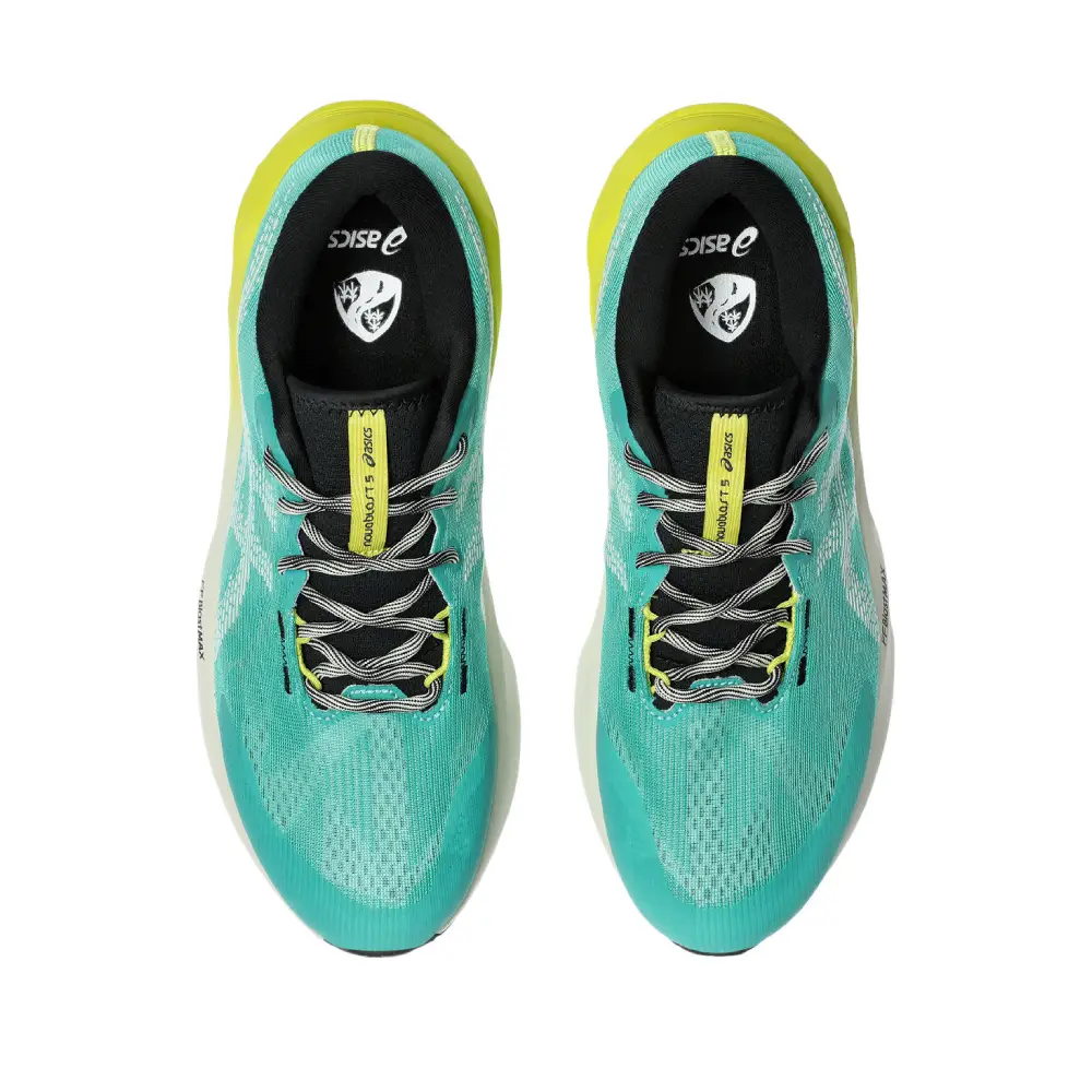 ZAPATILLAS ASICS NOVABLAST 5 TR - Aurora Green / Light Dust - Image 6