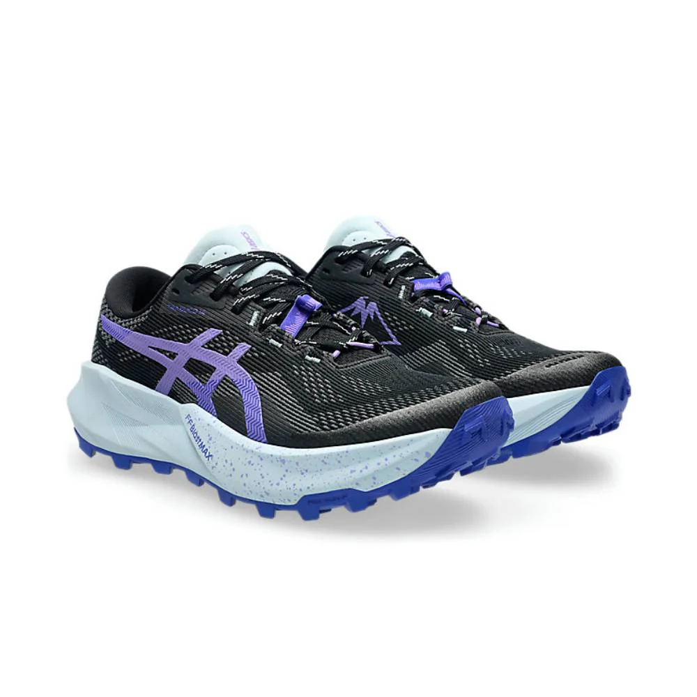 ZAPATILLAS ASICS TRABUCO 14 MUJER - Black / Amethyst - Image 2
