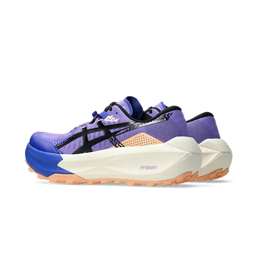 ZAPATILLAS ASICS TRABUCO MAX 5 MUJER - Amethyst / Black - Image 3