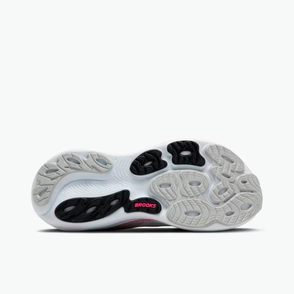 ZAPATILLAS BROOKS ADRENALINE GTS 25 MUJER - Oyster / Pink / Green - Image 6