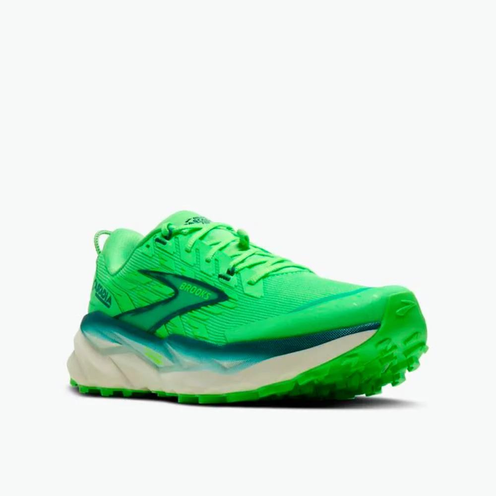 ZAPATILLAS BROOKS CASCADIA 19 - Gecko / Atlantic Deep / Bluewash - Image 2
