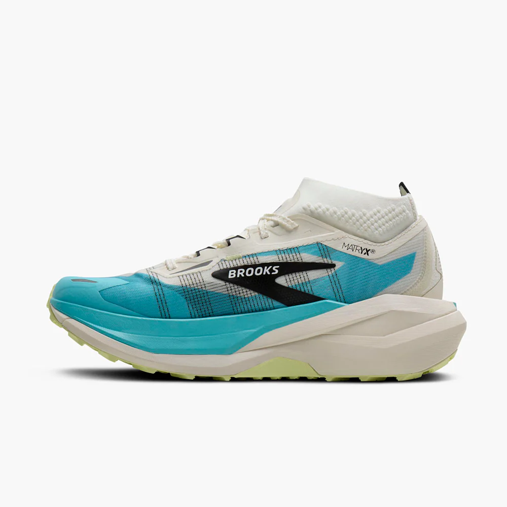 ZAPATILLAS BROOKS CASCADIA ELITE - Star White / Bluefish / Black - Image 5