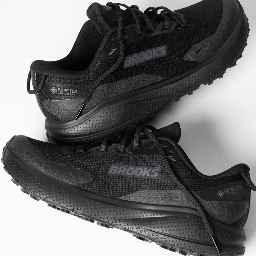 ZAPATILLAS BROOKS DIVIDE 6 GTX MUJER - Black / Black / Ebony - Image 7