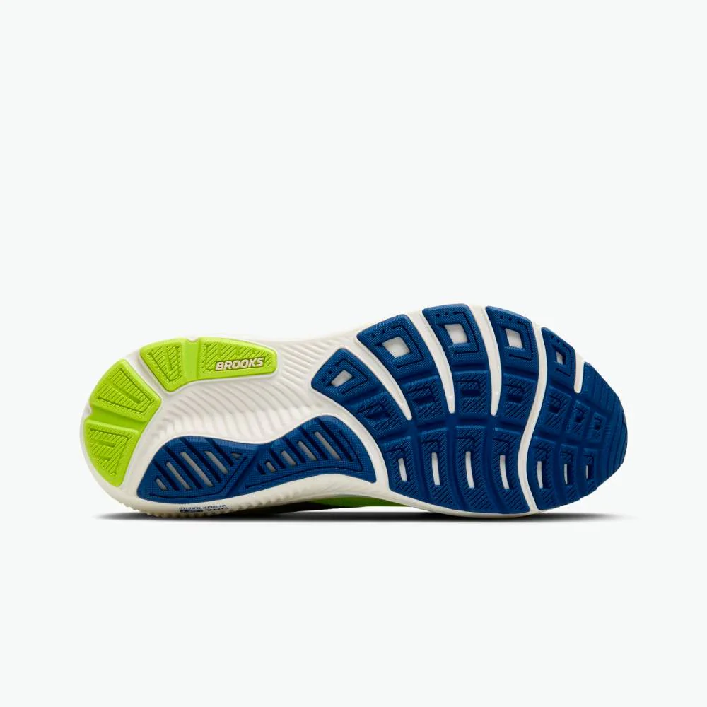 ZAPATILLAS BROOKS GHOST 17 - Acid Lime / Navy / White - Image 4