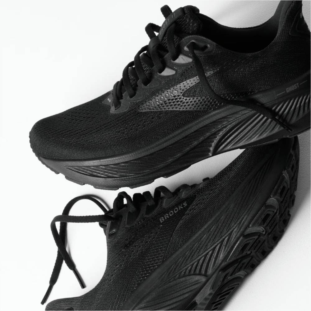ZAPATILLAS BROOKS GHOST 17 - Black / Black / Ebony - Image 7