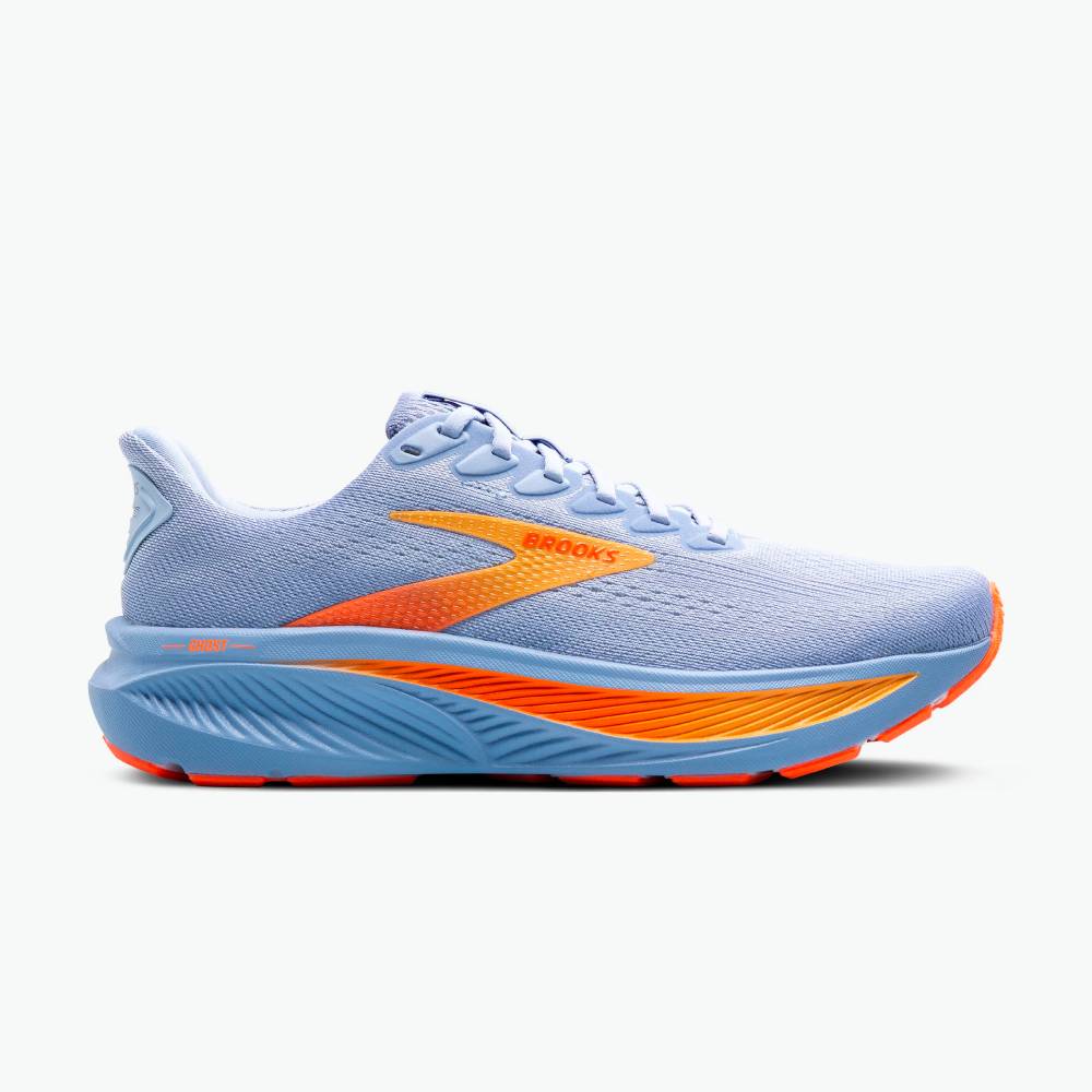 ZAPATILLAS BROOKS GHOST 17 MUJER - Blue Heron / White / Orange