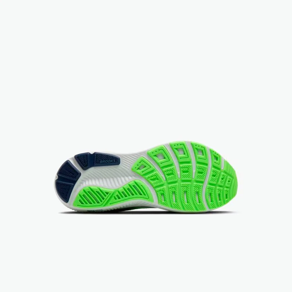 ZAPATILLAS BROOKS GHOST 17 - Oyster / Beacon Blue / Gecko - Image 6