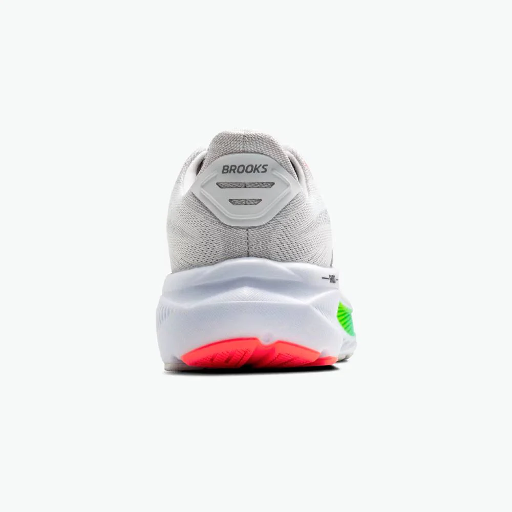 ZAPATILLAS BROOKS GHOST 17 - White / Pink Clay / Gecko - Image 6