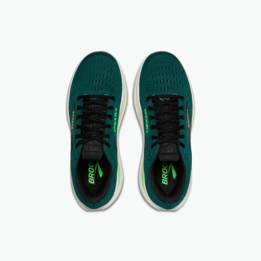 ZAPATILLAS BROOKS GHOST MAX 3 - Atlantic Deep / Black / Green - Image 3