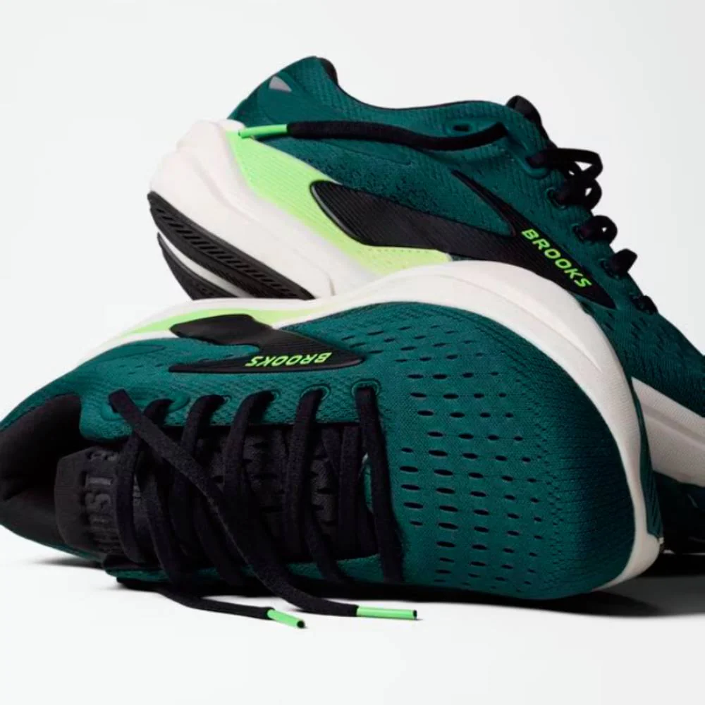ZAPATILLAS BROOKS GHOST MAX 3 - Atlantic Deep / Black / Green - Image 7