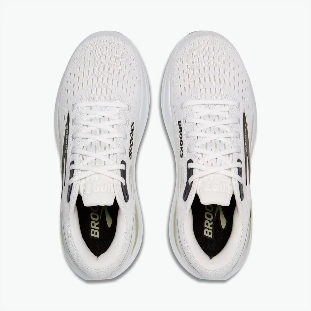 ZAPATILLAS BROOKS GHOST MAX 3 - Bright White / Tea / Black - Image 3