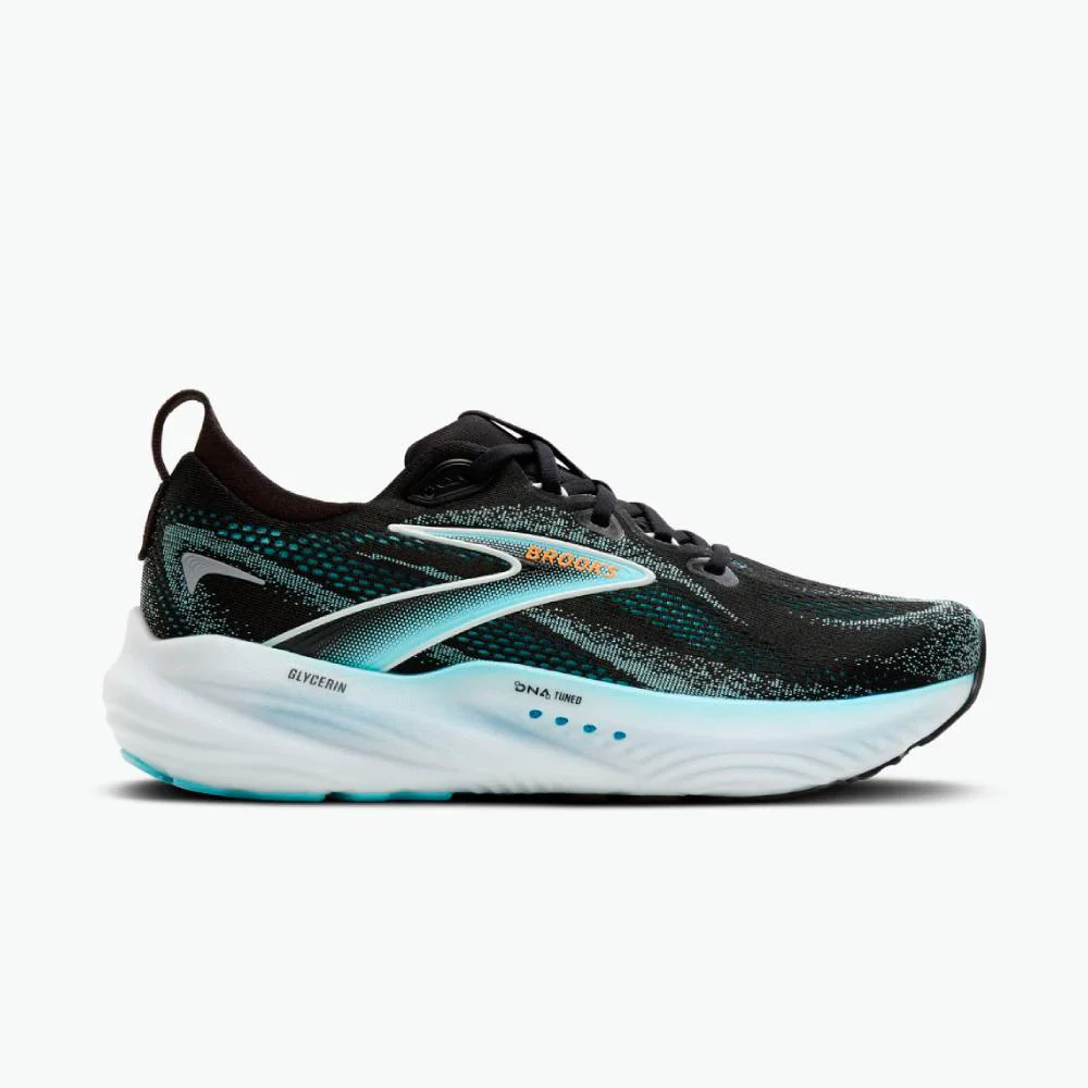 ZAPATILLAS BROOKS GLYCERIN 22 - Black / Atomizer / Blazing Orange