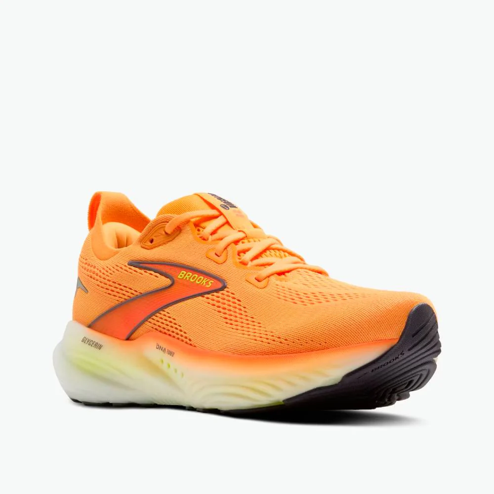 ZAPATILLAS BROOKS GLYCERIN 22 - Orange / Nightlife / White - Image 2