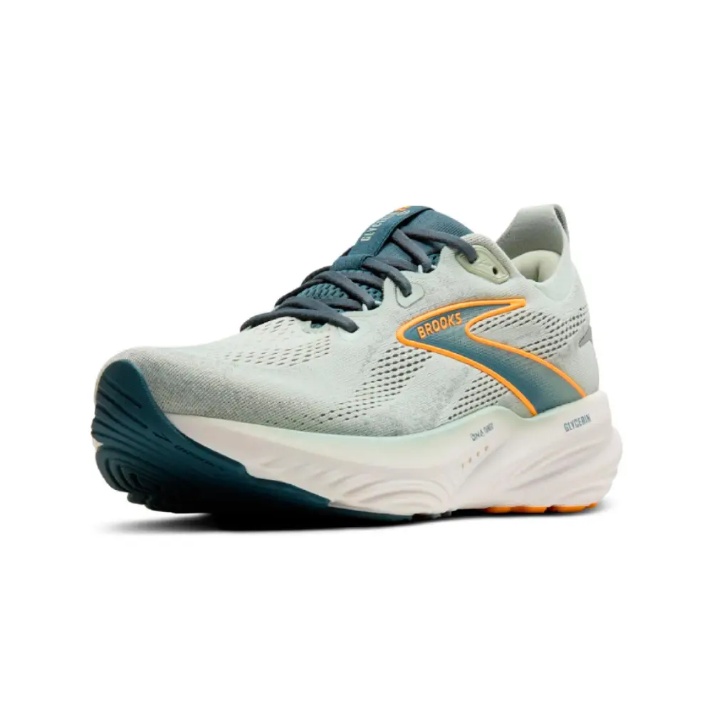 ZAPATILLAS BROOKS GLYCERIN 22 - Smoke / Stormy / Orange - Image 5
