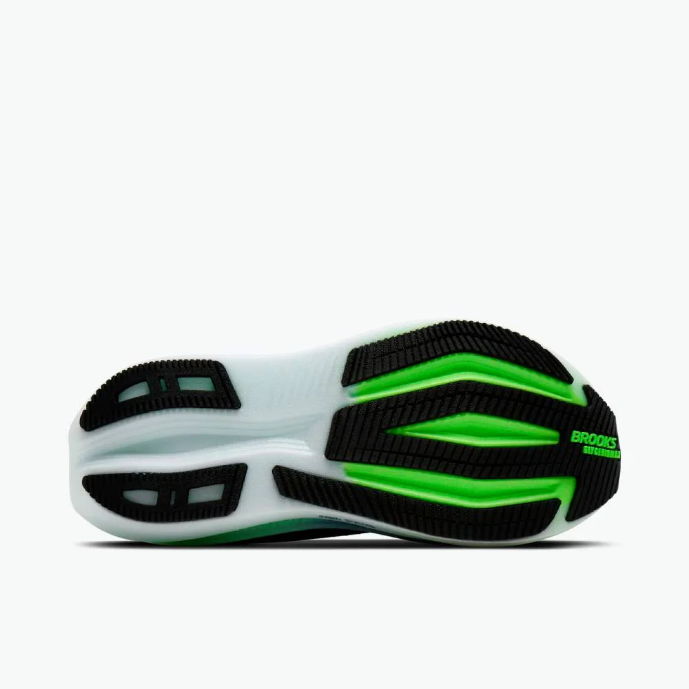 ZAPATILLAS BROOKS GLYCERIN MAX 2 - Phantom / White / Green Gecko - Image 6