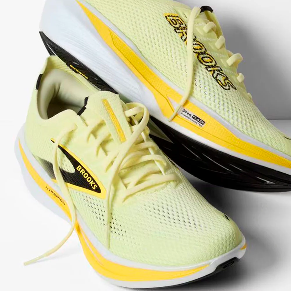 ZAPATILLAS BROOKS HYPERION 3 - Luminary / Black / Yellow - Image 7