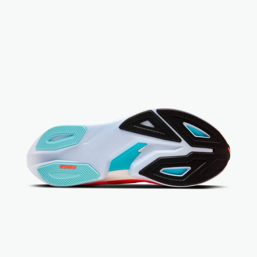 ZAPATILLAS BROOKS HYPERION MAX 3 - Fiery Coral / Black / Atomizer - Image 3