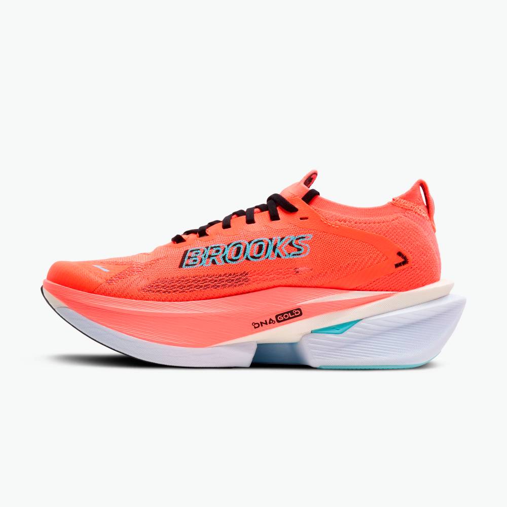 ZAPATILLAS BROOKS HYPERION MAX 3 - Fiery Coral / Black / Atomizer - Image 6