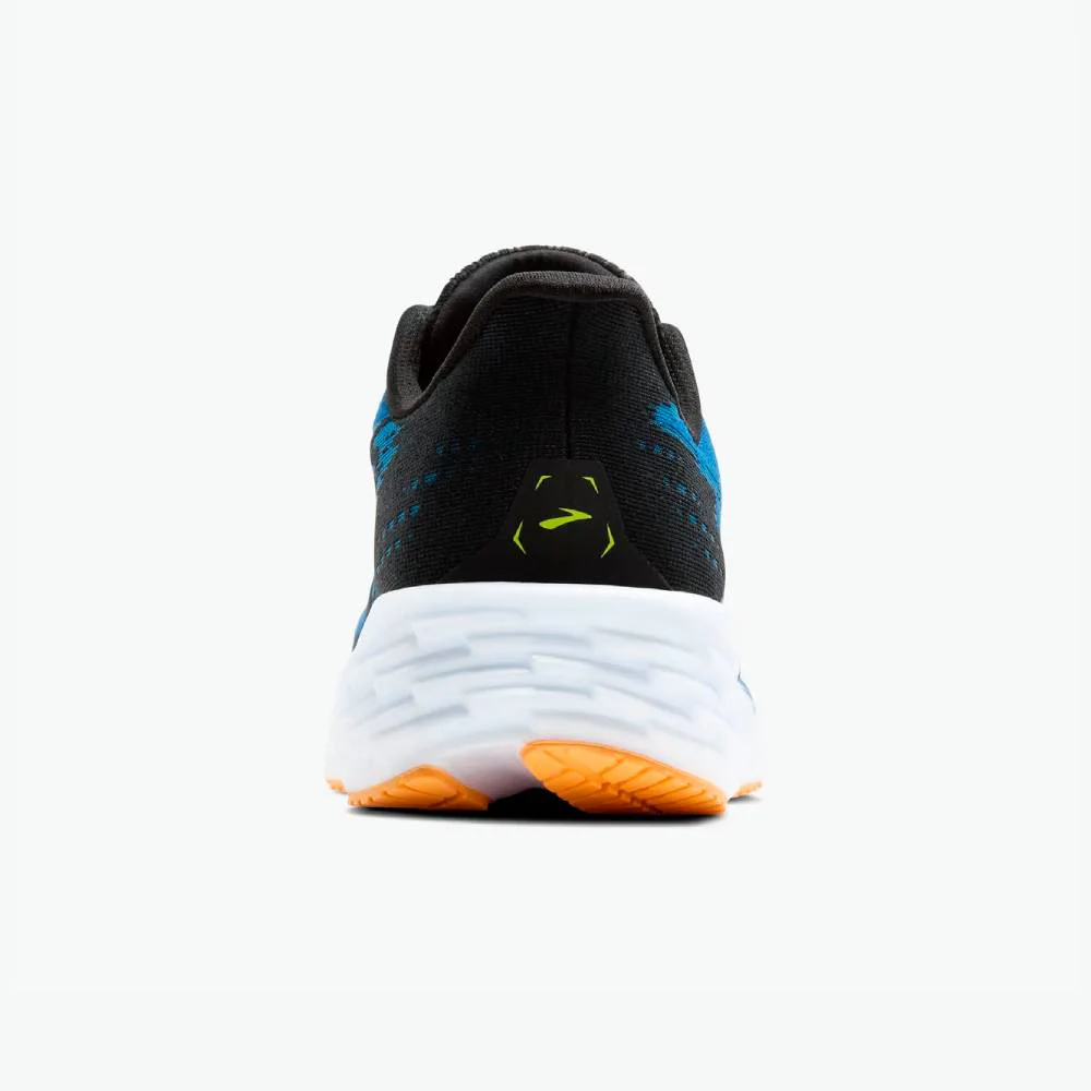 ZAPATILLAS BROOKS LAUNCH 11 - Black / Navy Peony / Orange - Image 5