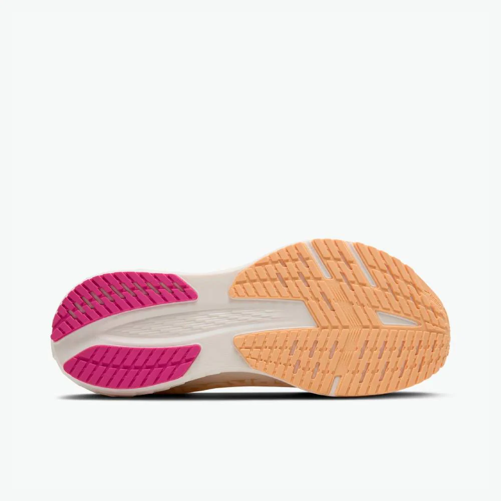 ZAPATILLAS BROOKS LAUNCH 11 MUJER - Sherbert / Coconut / Pink - Image 6