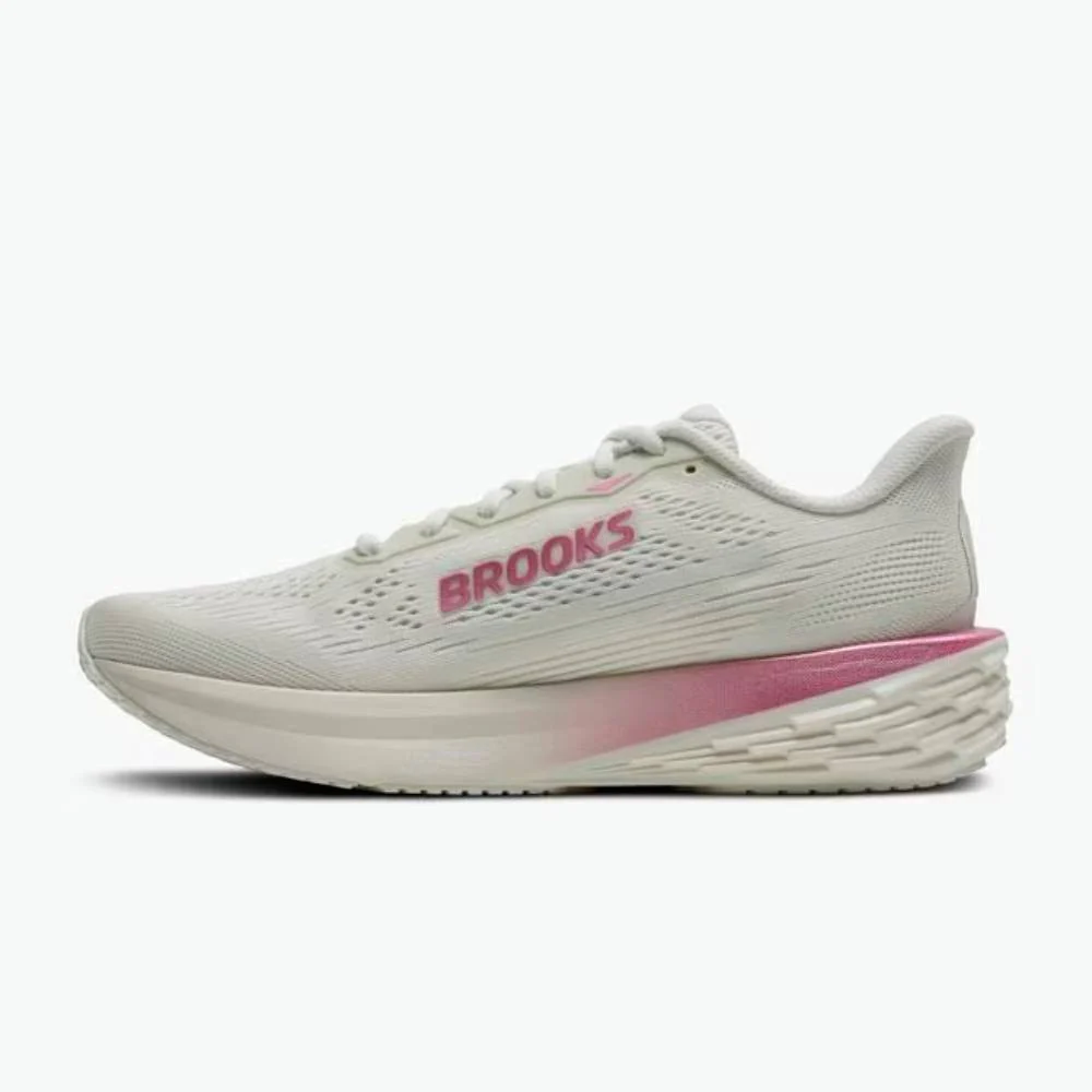 ZAPATILLAS BROOKS LAUNCH 12 MUJER - Bluewash / Pink - Image 4