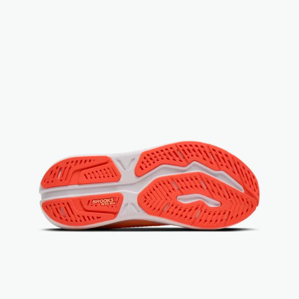 ZAPATILLAS BROOKS REVEL MAX MUJER - Peach Echo / White - Image 6