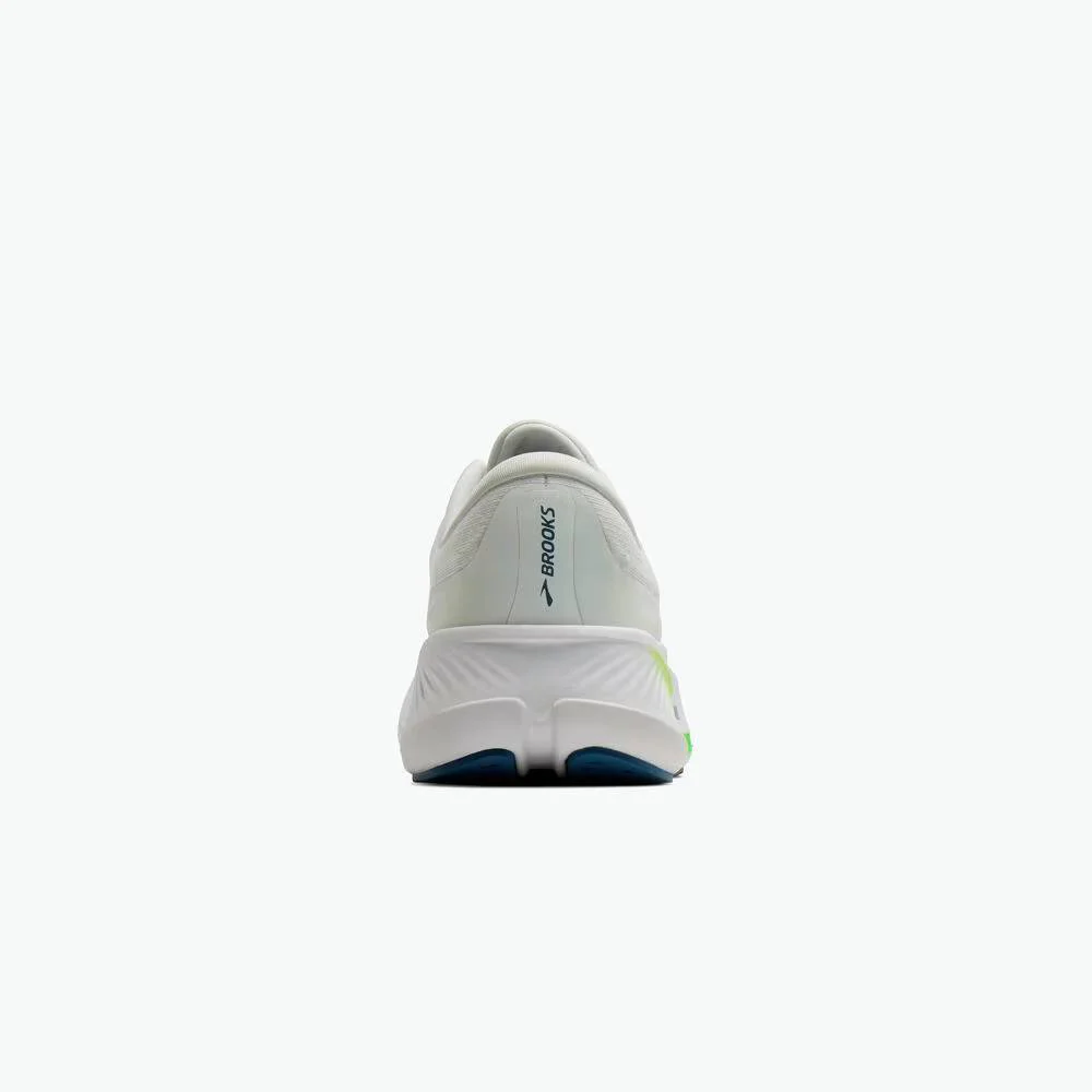 ZAPATILLAS BROOKS REVEL MAX - White / Moonlight / Green Gecko - Image 5