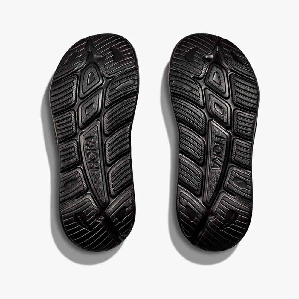 ZAPATILLAS DE RECUPERACIÓN HOKA ORA ATHLETIC SLIDE - Black / White - Image 4
