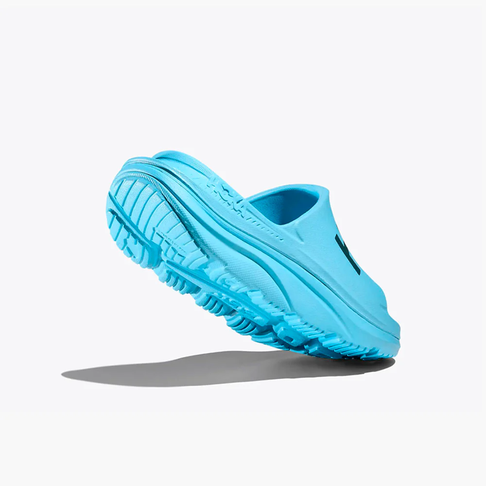 ZAPATILLAS DE RECUPERACIÓN HOKA ORA ATHLETIC SLIDE - Soaring Blue / Faded Navy - Image 2