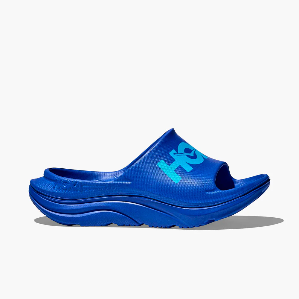 ZAPATILLAS DE RECUPERACIÓN HOKA ORA ATHLETIC SLIDE - Ultramarine / Skyward Blue