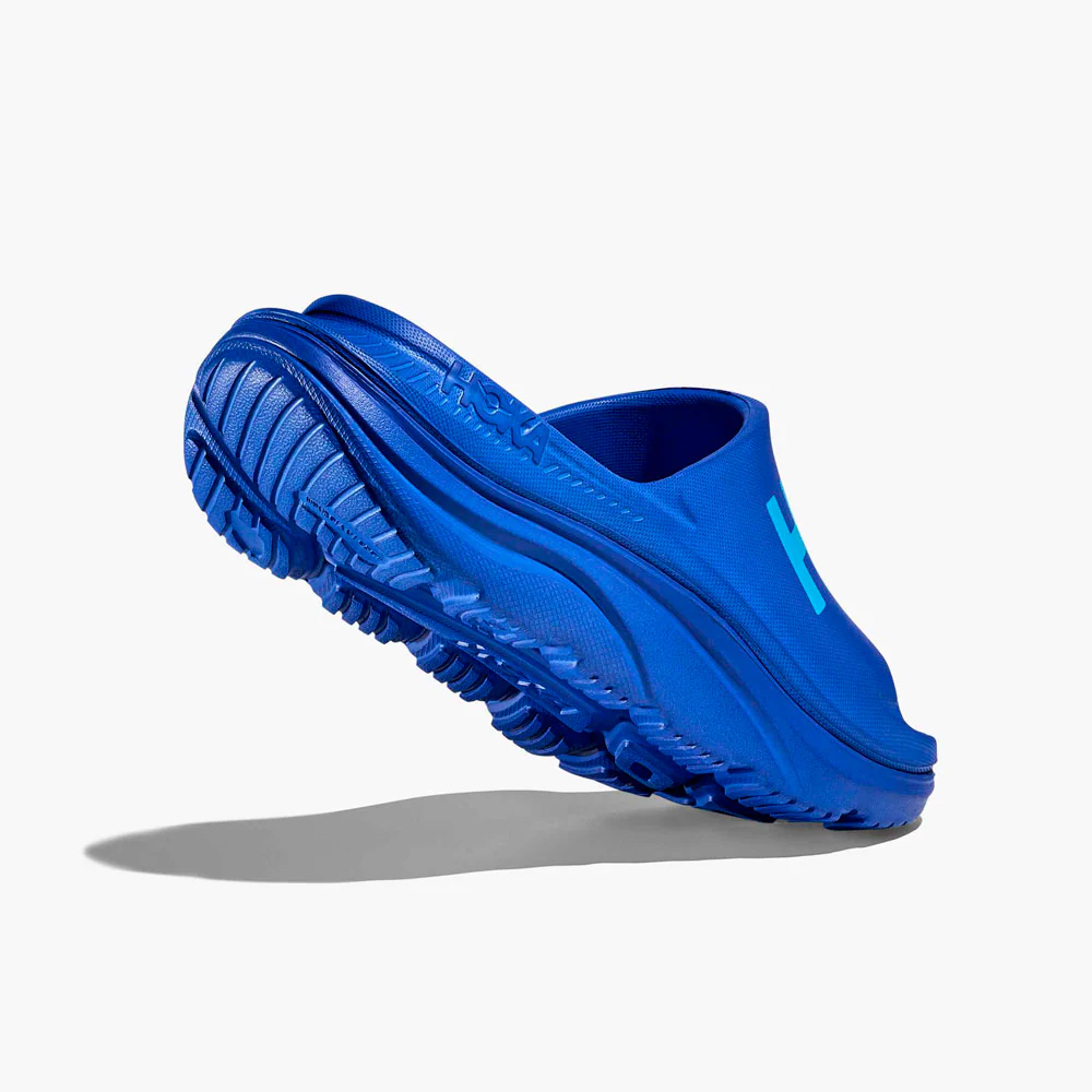 ZAPATILLAS DE RECUPERACIÓN HOKA ORA ATHLETIC SLIDE - Ultramarine / Skyward Blue - Image 3