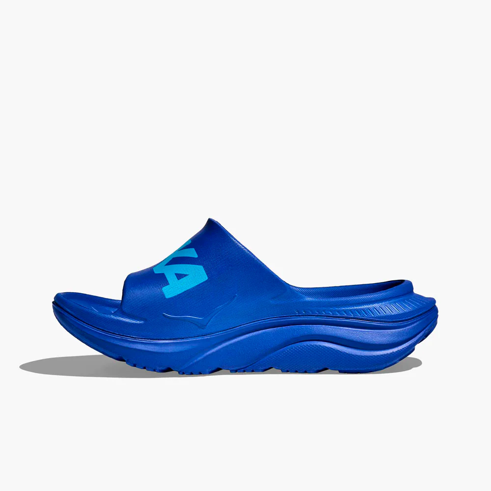 ZAPATILLAS DE RECUPERACIÓN HOKA ORA ATHLETIC SLIDE - Ultramarine / Skyward Blue - Image 4