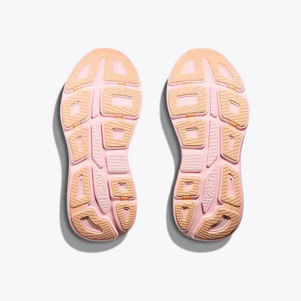 ZAPATILLAS HOKA BONDI 9 MUJER - Lilac Cream / Tangerine Glow - Image 7