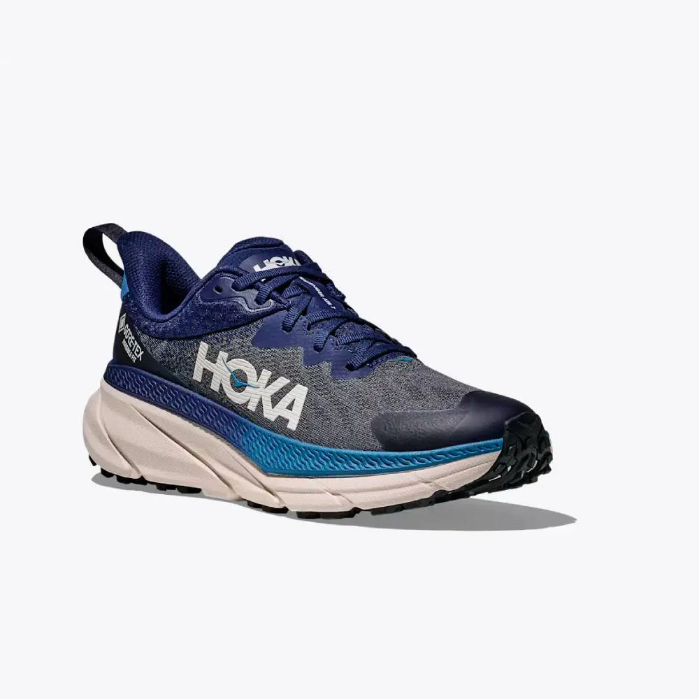 ZAPATILLAS HOKA CHALLENGER 7 GTX - Midnight Blue / Grout - Image 3