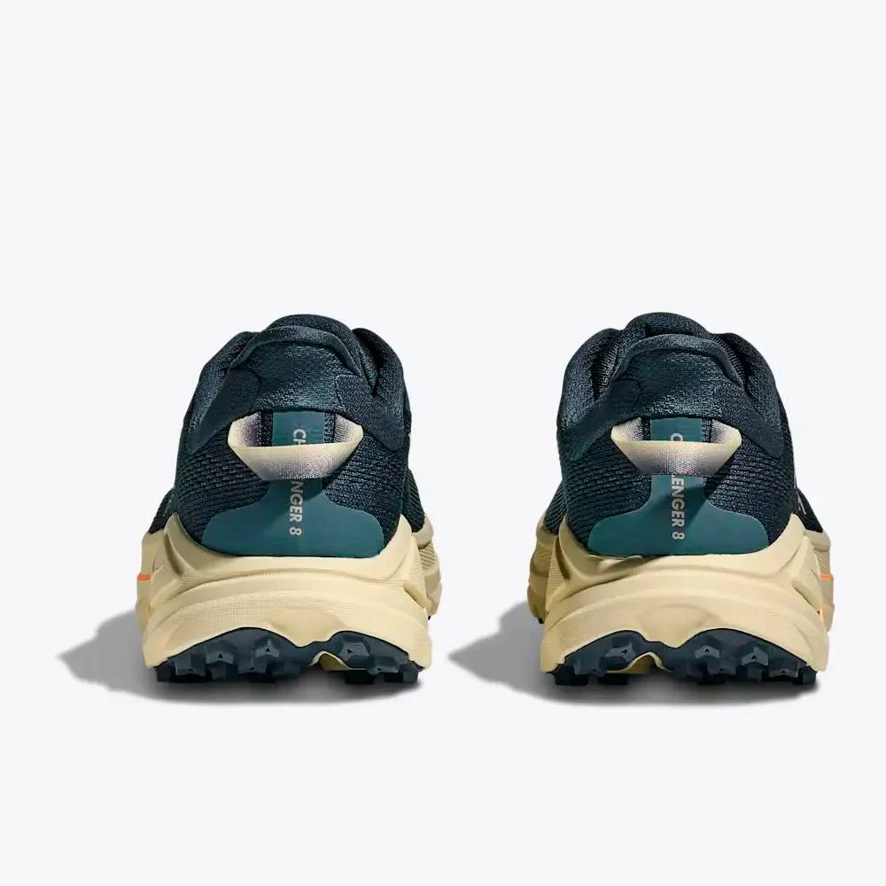 ZAPATILLAS HOKA CHALLENGER 8 - Faded Navy / Pampass Grass - Image 7