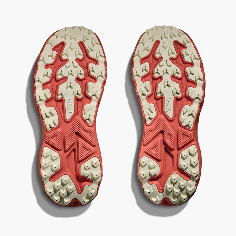 ZAPATILLAS HOKA CHALLENGER 8 MUJER - HORMA ANCHA - Blush / Dark Cedar - Image 4