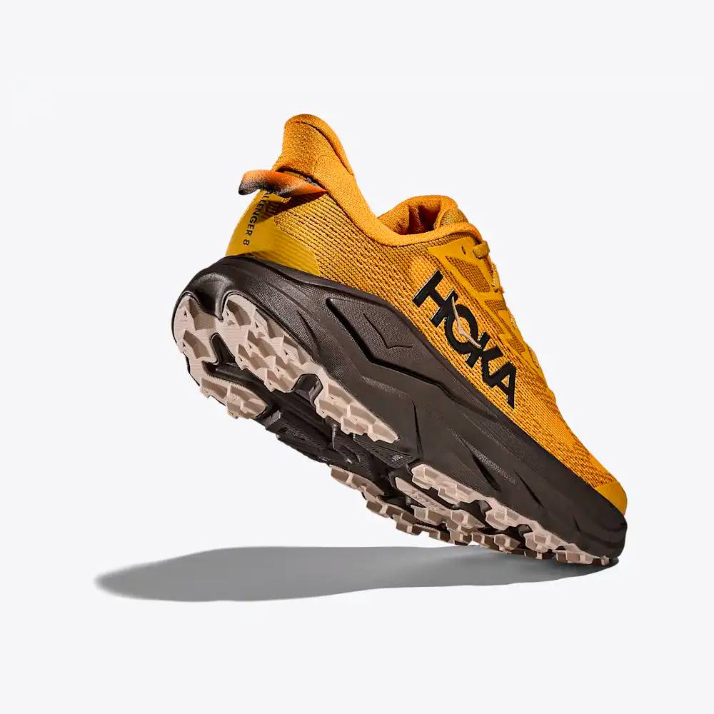 ZAPATILLAS HOKA CHALLENGER 8 - Mustard Seed / Black - Image 6