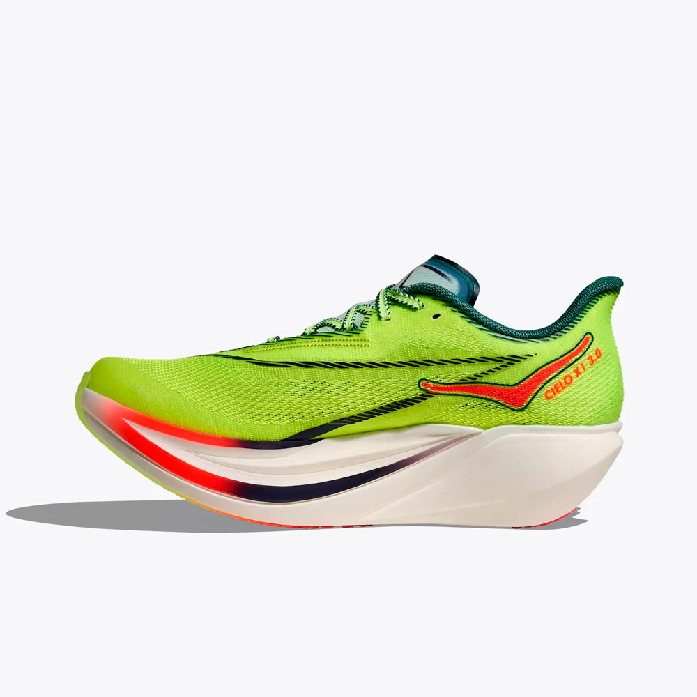 ZAPATILLAS HOKA CIELO X1 3.0 - Neon Yuzu / Thyme - Image 3
