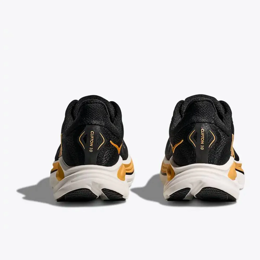 ZAPATILLAS HOKA CLIFTON 10 - Black / Gold - Image 6
