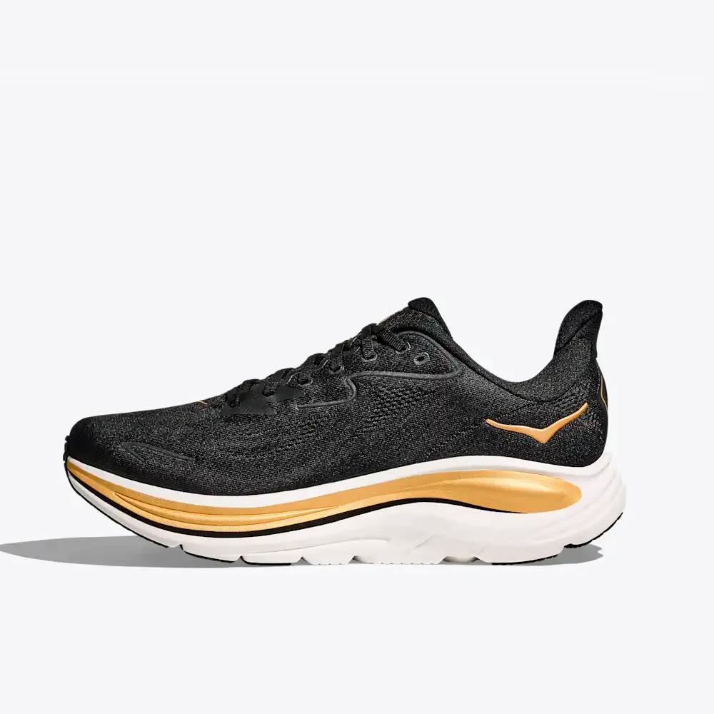 ZAPATILLAS HOKA CLIFTON 10 - Black / Gold - Image 8